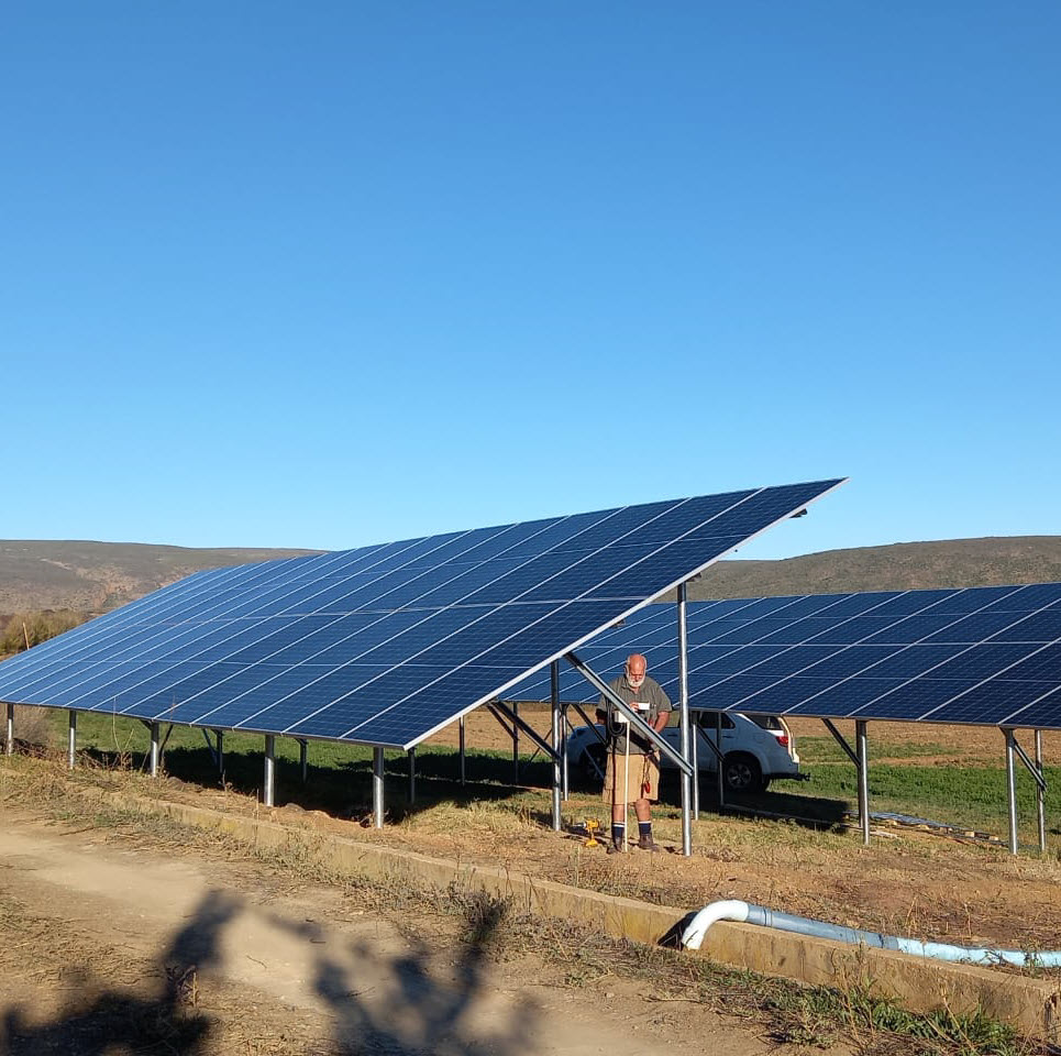 11kW Pump Station with Hybrid Solar System