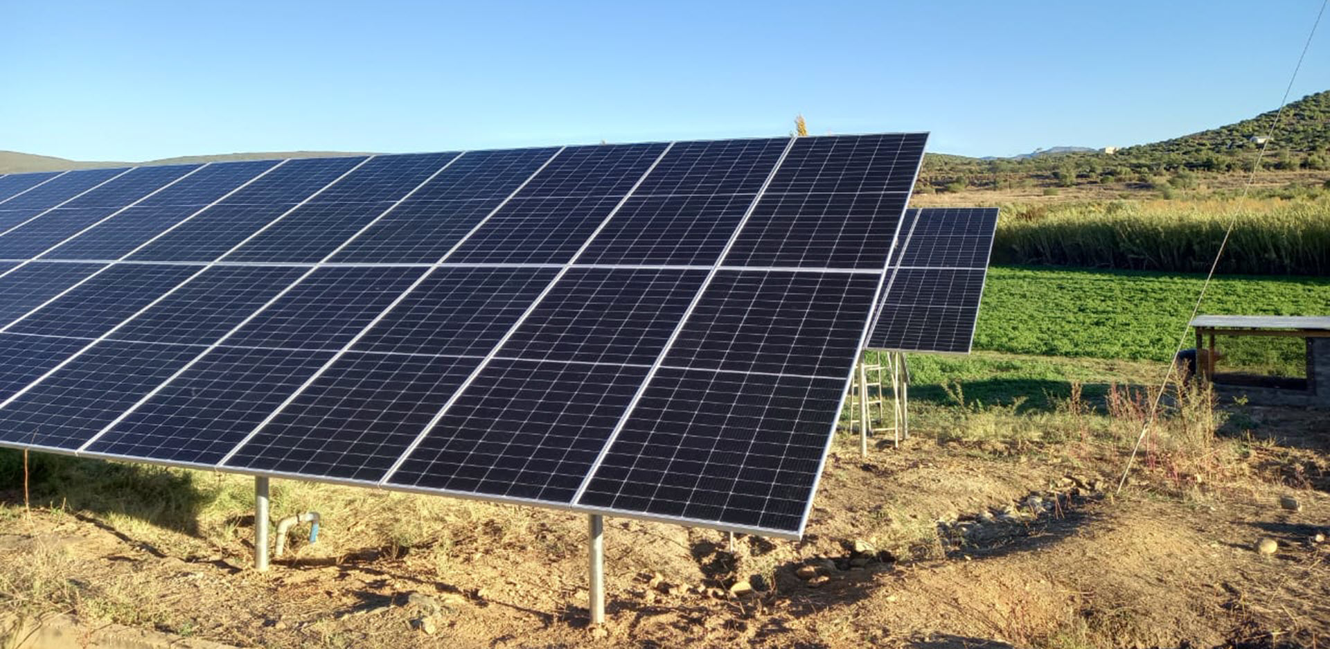 11kW Pump Station with Hybrid Solar System