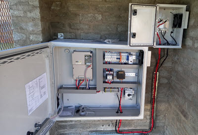 11kW Pump Station with Hybrid Solar System