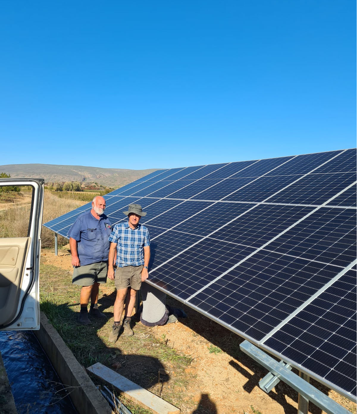 11kW Pump Station with Hybrid Solar System